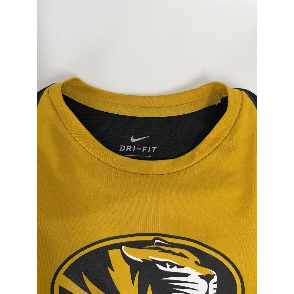 Missouri Tigers Mizzou‎ Nike Long Sleeve Shooting Shirt Size Large L Dri Fit